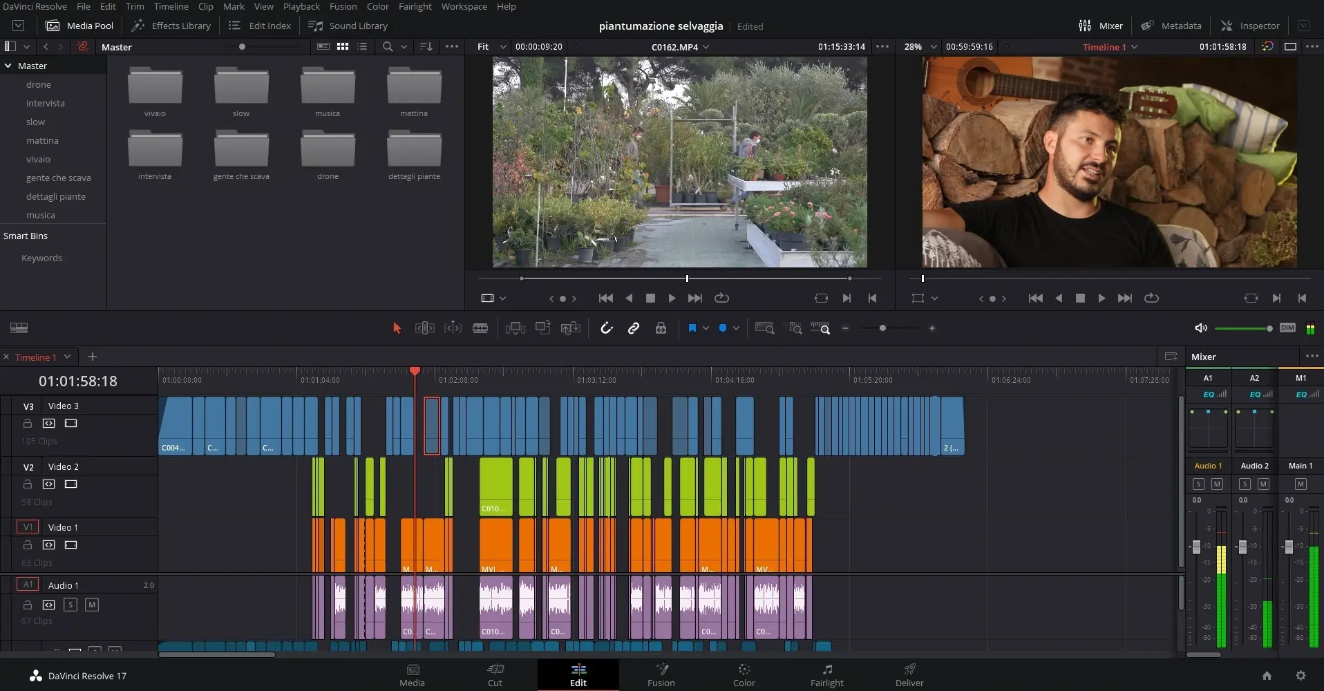 EDITING E COLOR VIDEO — immagine portfolio 1